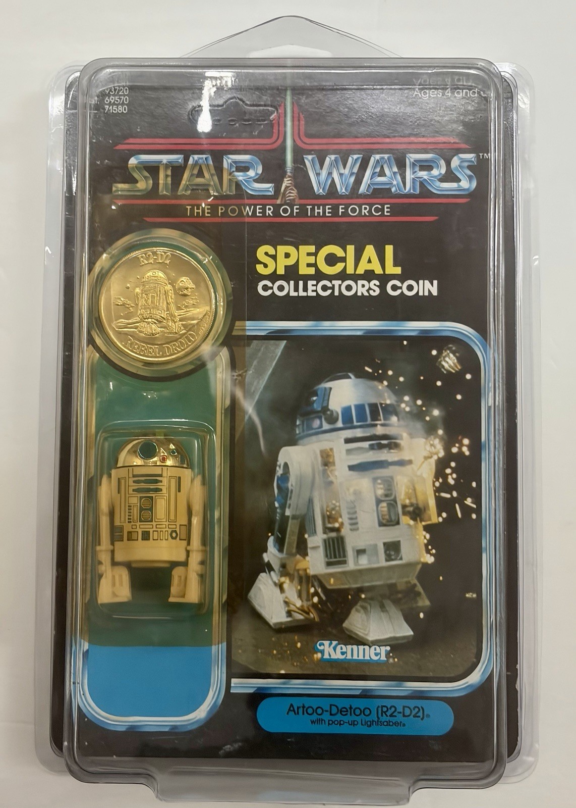R2-D2 (Artoo-Detoo) with pop-up Lightsaber sold