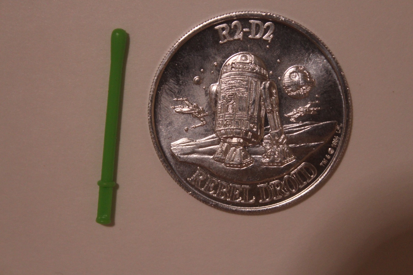 R2-D2 (Artoo-Detoo) with pop-up Lightsaber sold