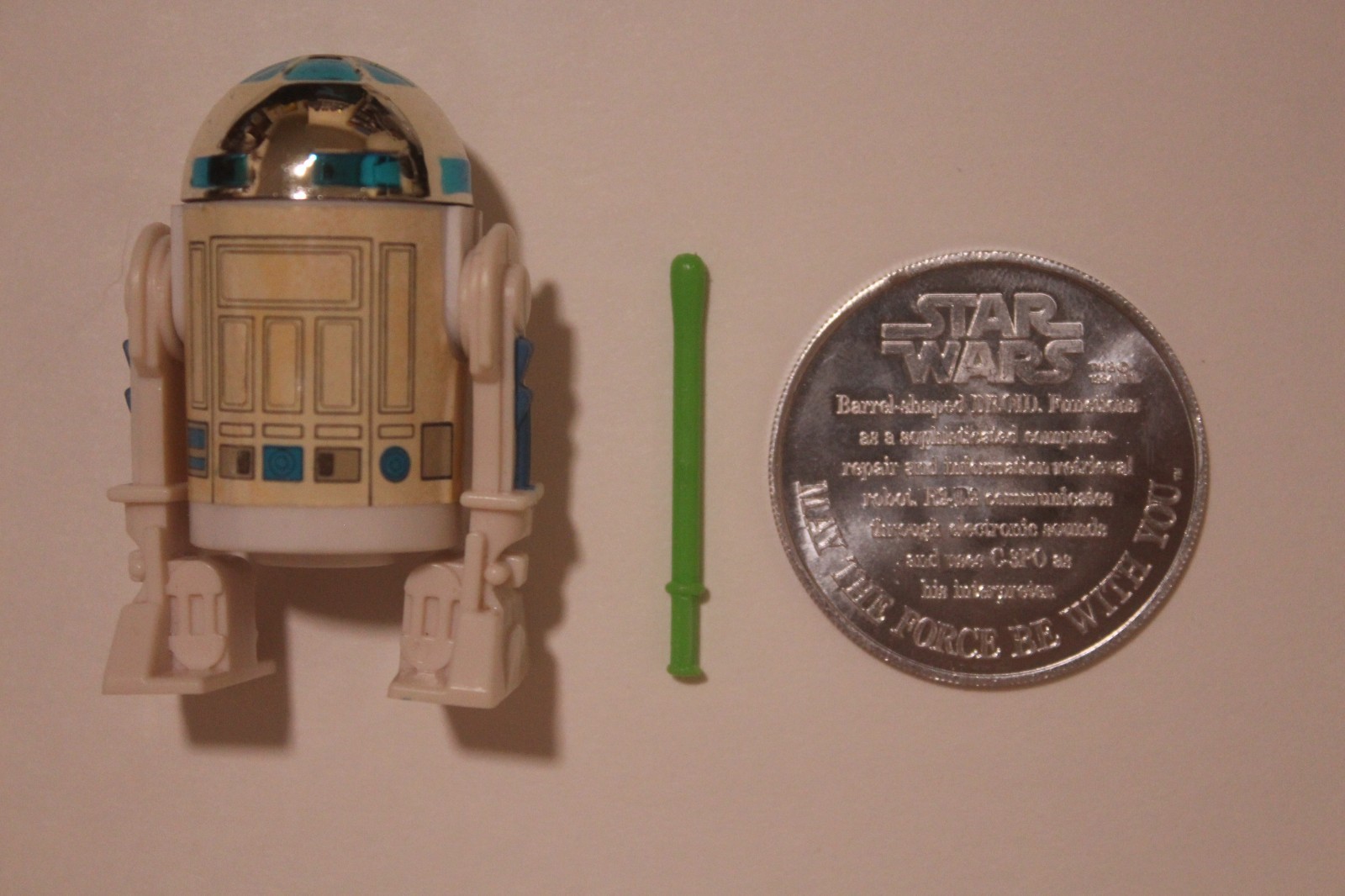 R2-D2 (Artoo-Detoo) with pop-up Lightsaber sold