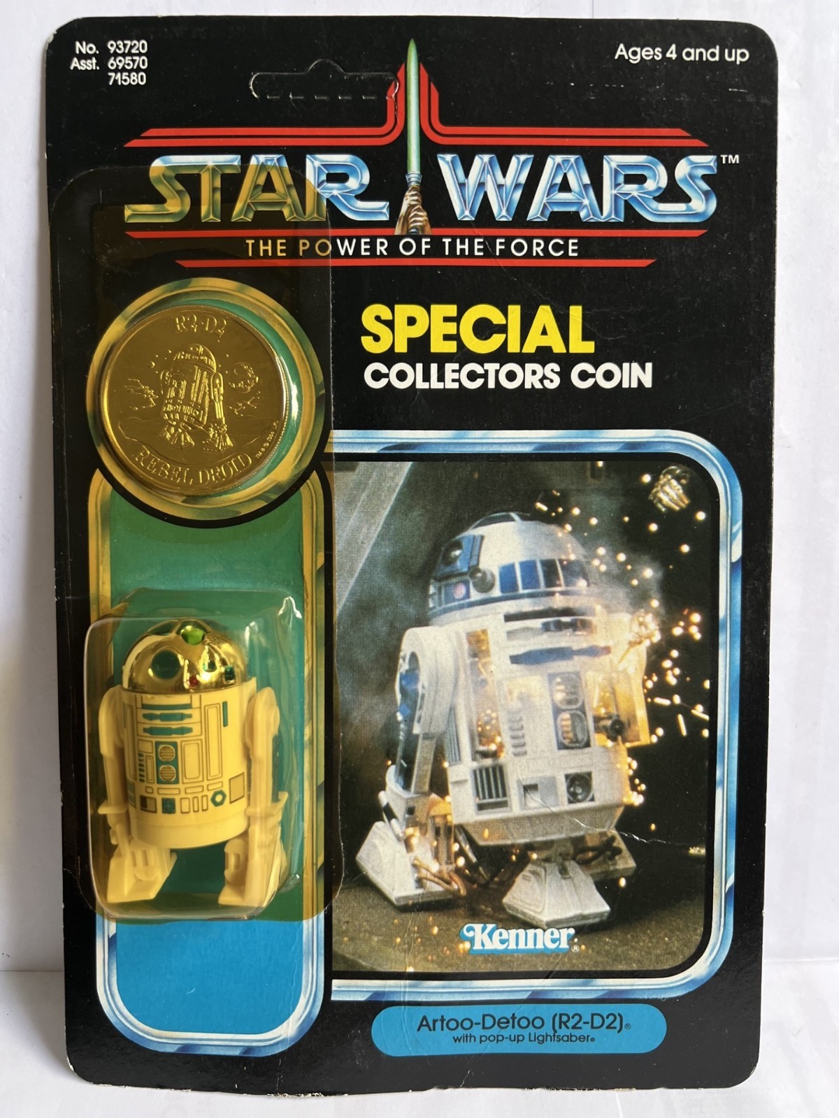 R2-D2 (Artoo-Detoo) with pop-up Lightsaber sold