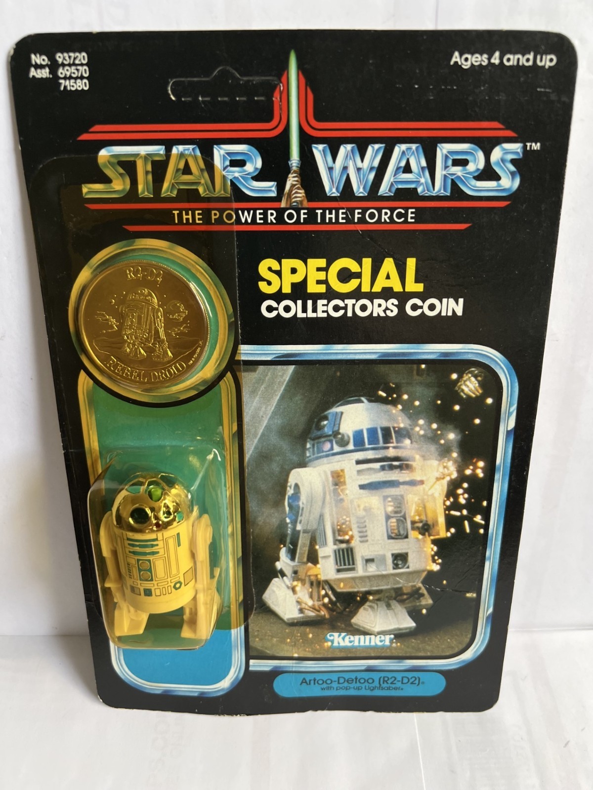 R2-D2 (Artoo-Detoo) with pop-up Lightsaber sold