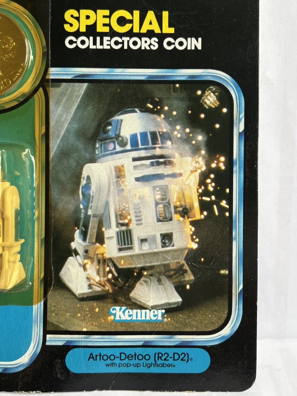R2-D2 (Artoo-Detoo) with pop-up Lightsaber sold
