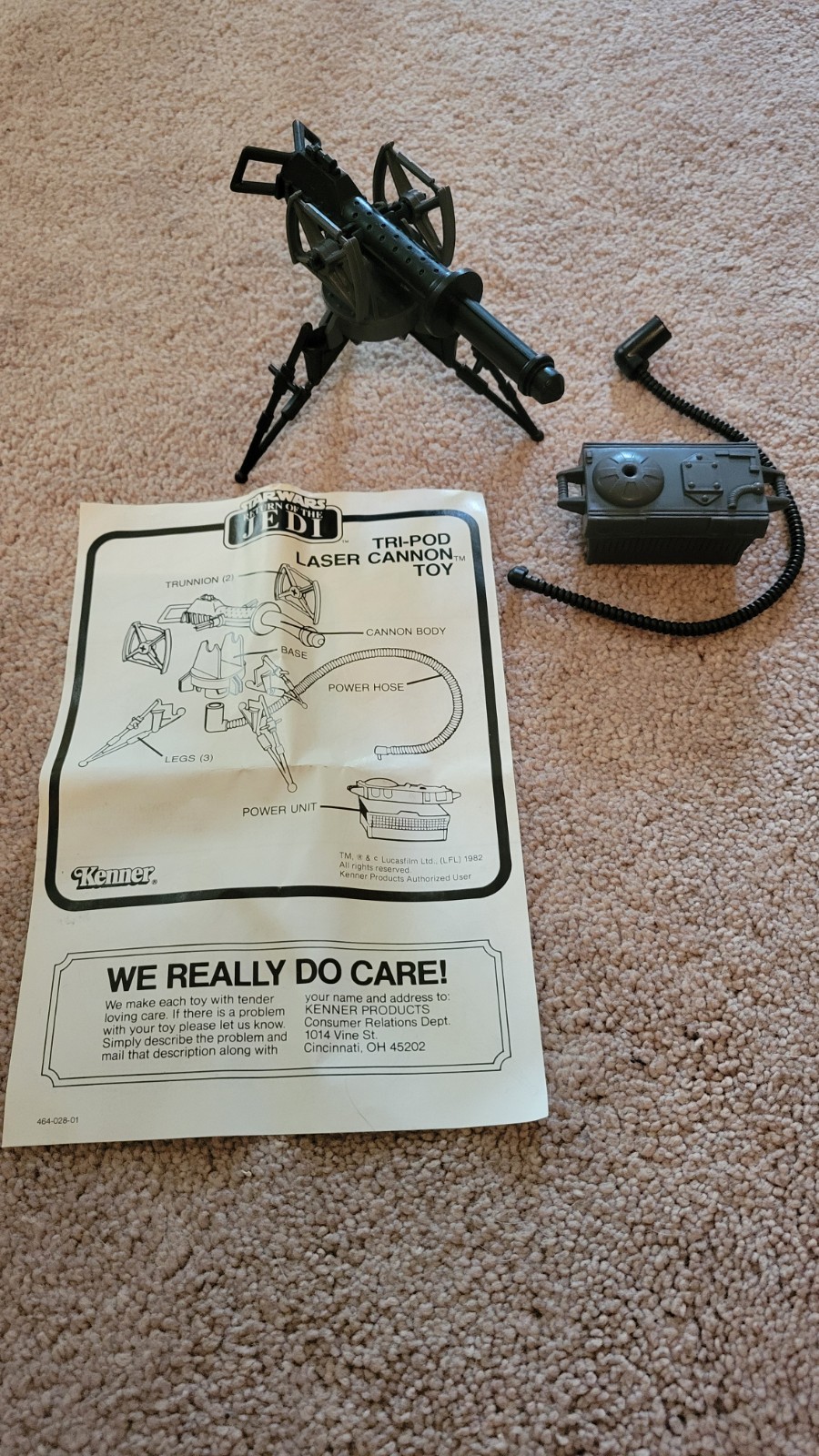 Tri-Pod Laser Cannon sold