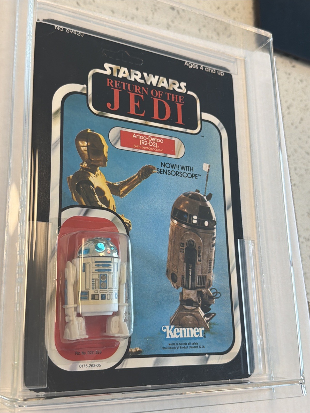 R2-D2 (Artoo-Detoo) (with Sensorscope) sold