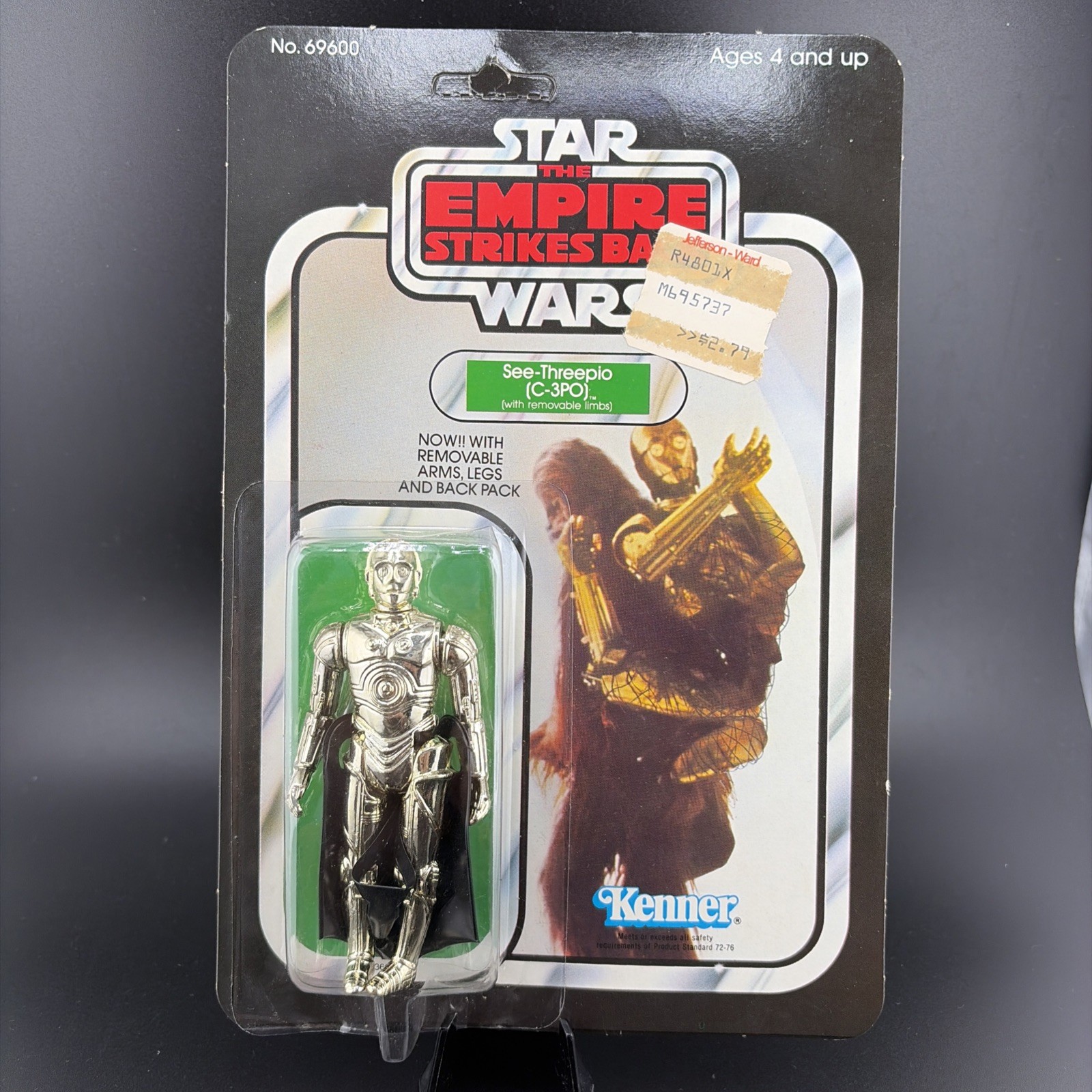 C-3PO (See-Threepio)  with removable limbs sold