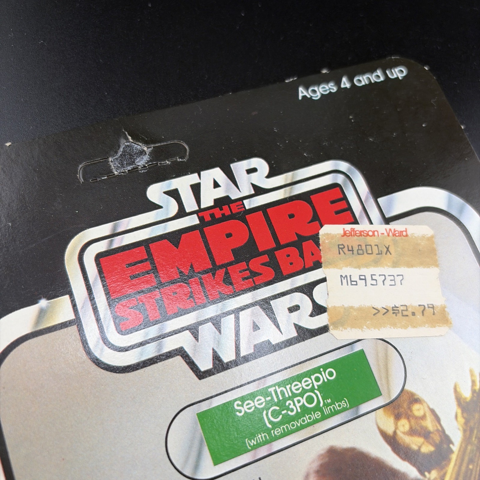 C-3PO (See-Threepio)  with removable limbs sold