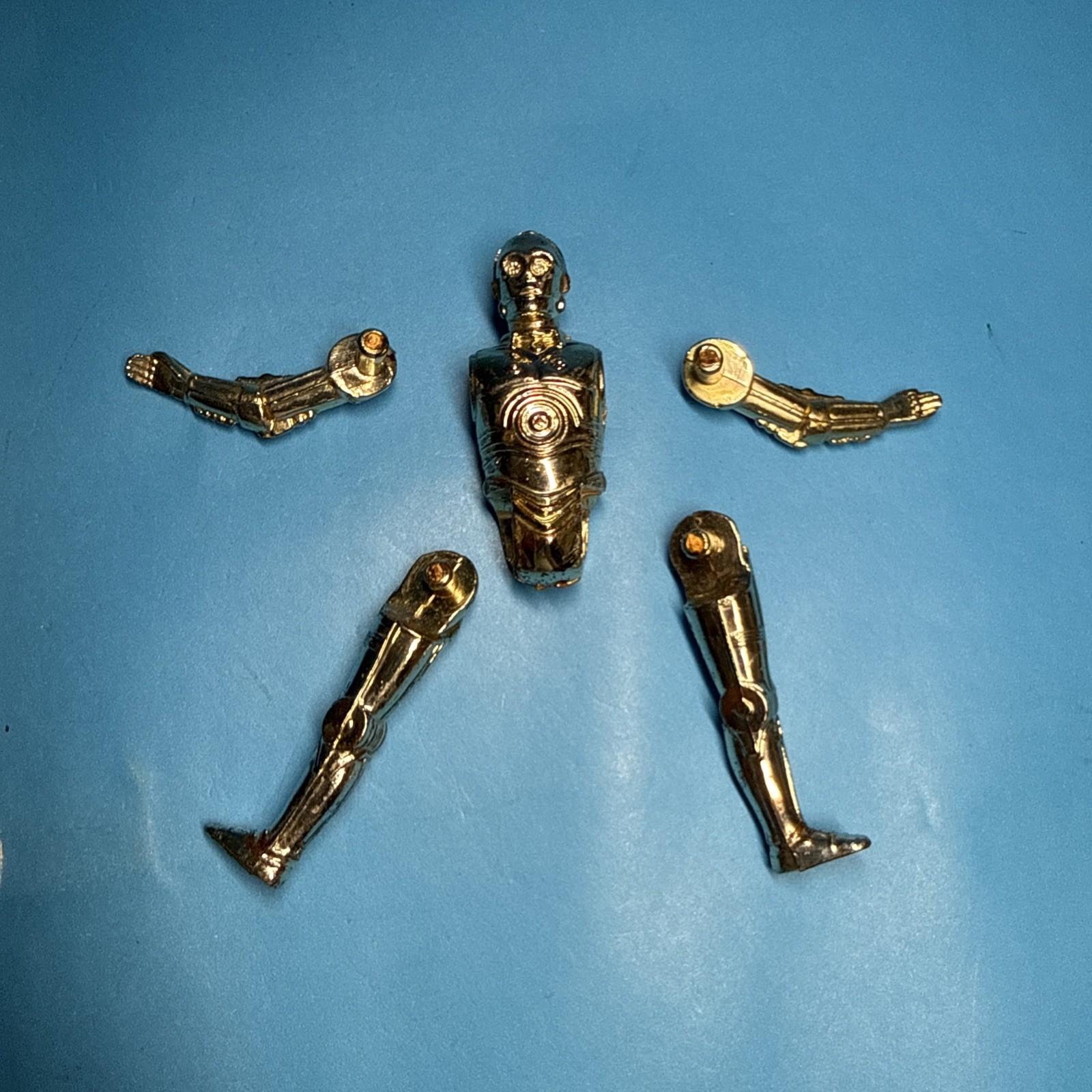 C-3PO (See-Threepio)  with removable limbs sold