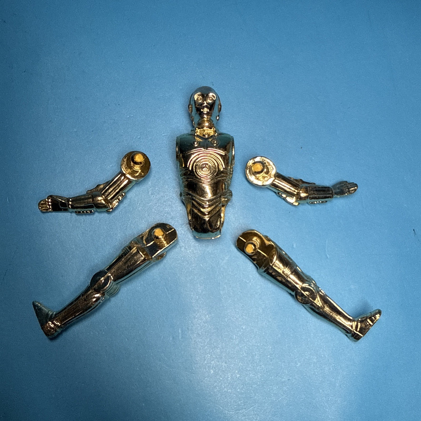 C-3PO (See-Threepio)  with removable limbs sold