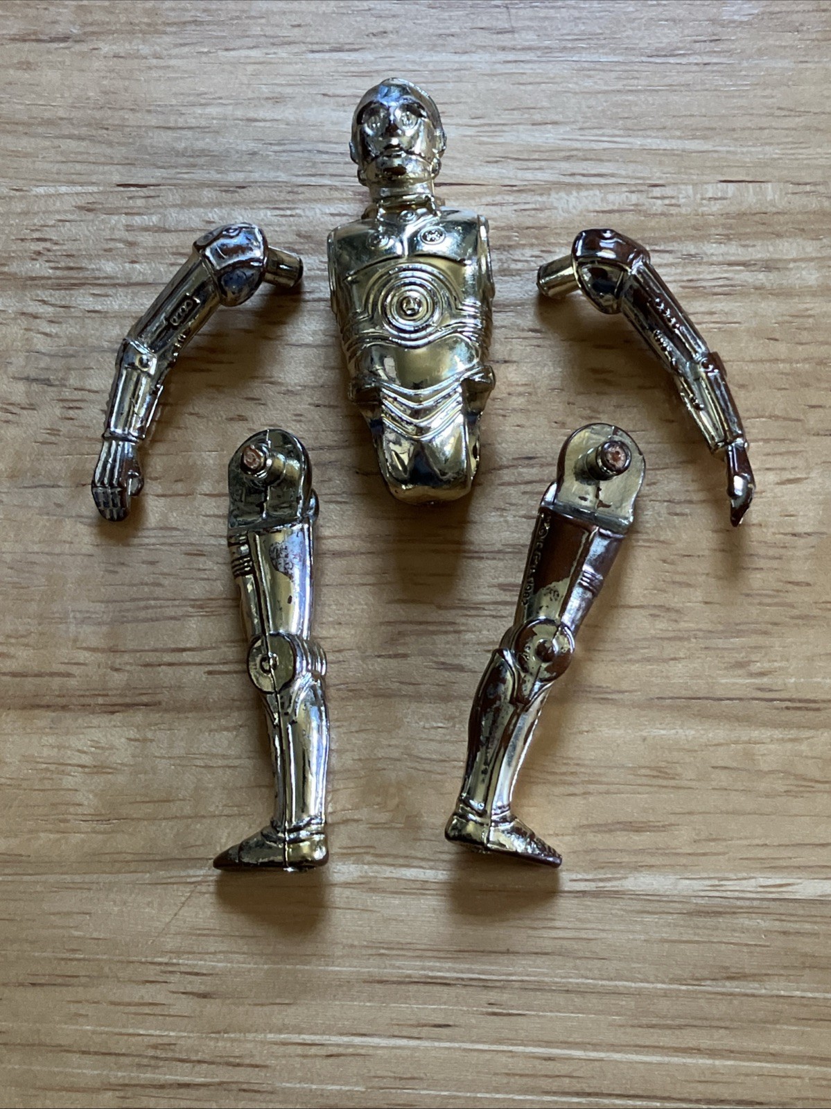 C-3PO (See-Threepio)  with removable limbs sold