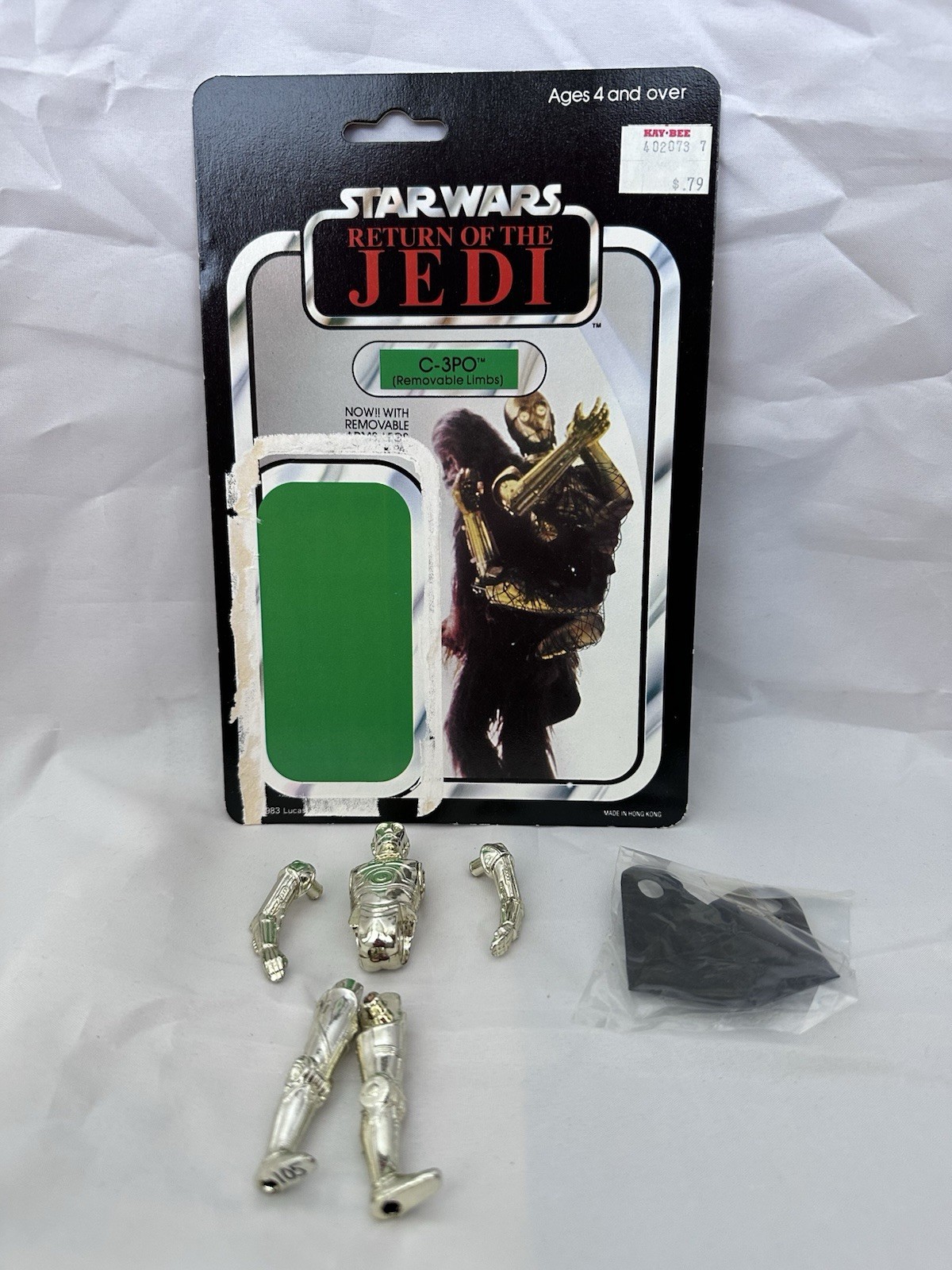 C-3PO (See-Threepio)  with removable limbs sold