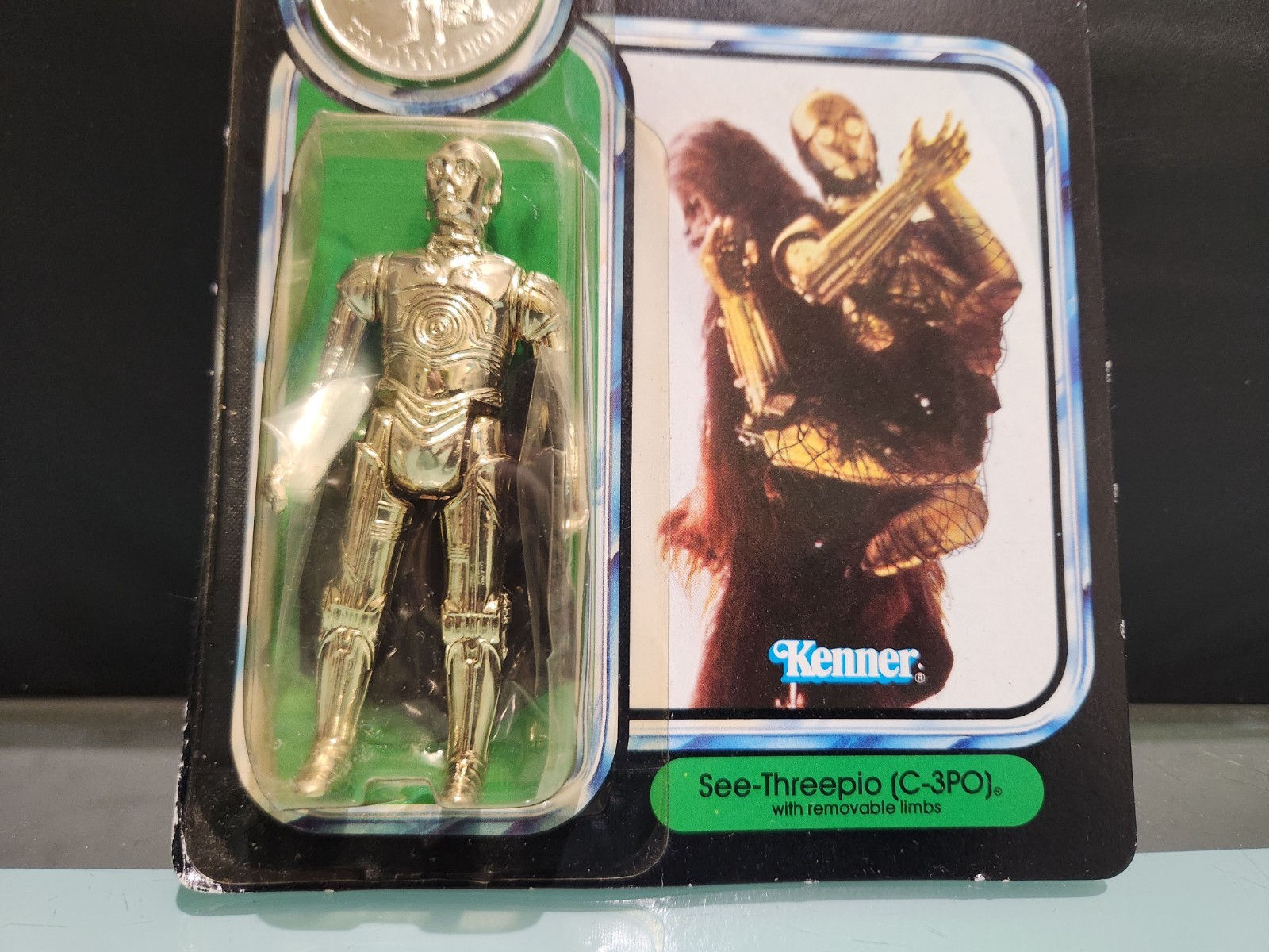 C-3PO (See-Threepio)  with removable limbs sold