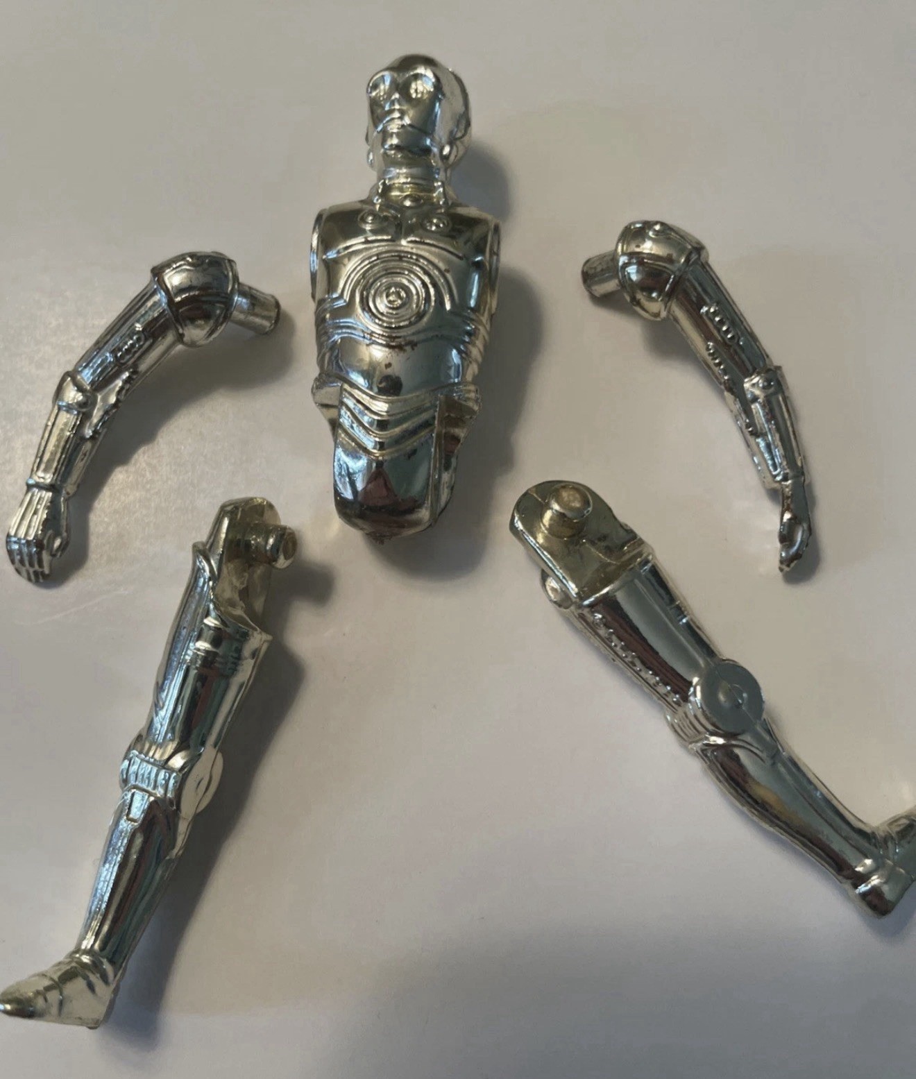 C-3PO (See-Threepio)  with removable limbs sold